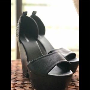 Torrid laser cut wedge booties! (Wide width). NWT!